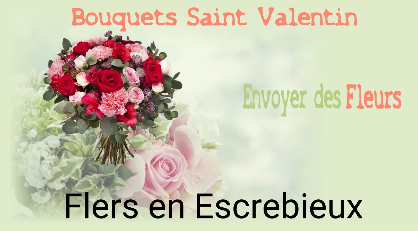 Roses de Saint-Valentin livrées à Flers-en-Escrebieux